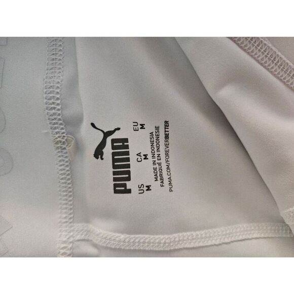 Puma white skort with leaf and flower print. Size M. - Picture 4 of 6